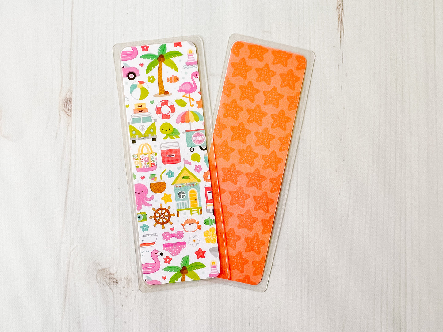 Caribbean Island | Summer Bookmark | Beach Bookmark | Cute Bookmark | Boat Bookmark | Lighthouse Bookmark | Fish Bookmark