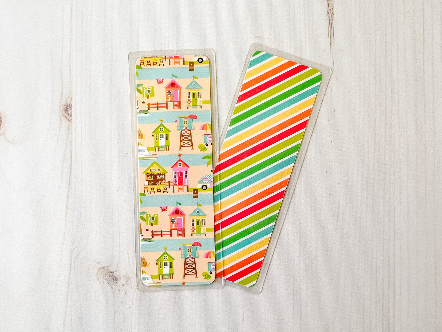 Caribbean Island | Summer Bookmark | Beach Bookmark | Cute Bookmark | Boat Bookmark | Lighthouse Bookmark | Fish Bookmark