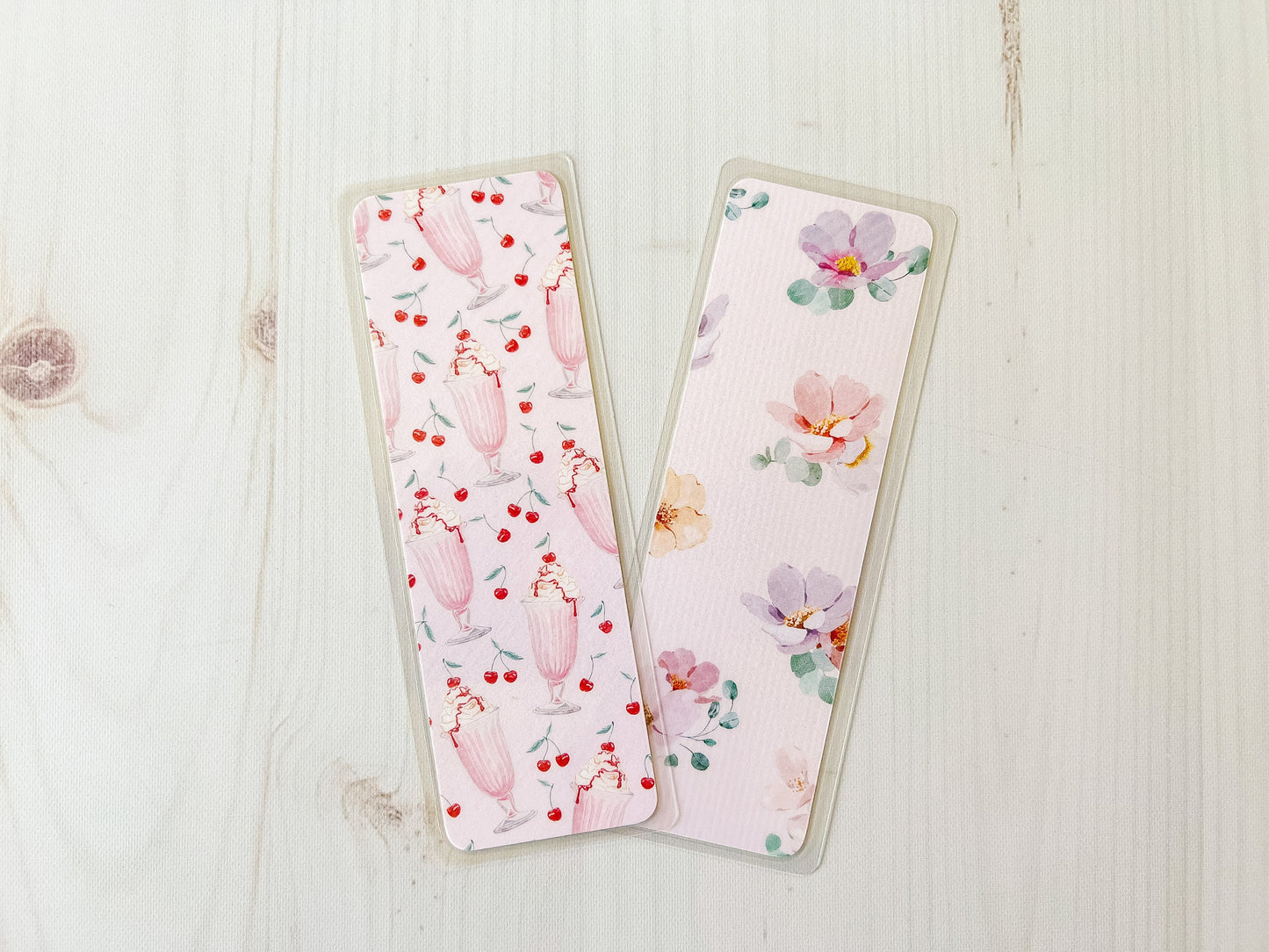 Soda & Milkshakes Bookmark |Summer Bookmark | Cute Bookmark | Food Bookmark | Ice Cream Bookmark | Date Night Bookmark | Drinks Bookmark