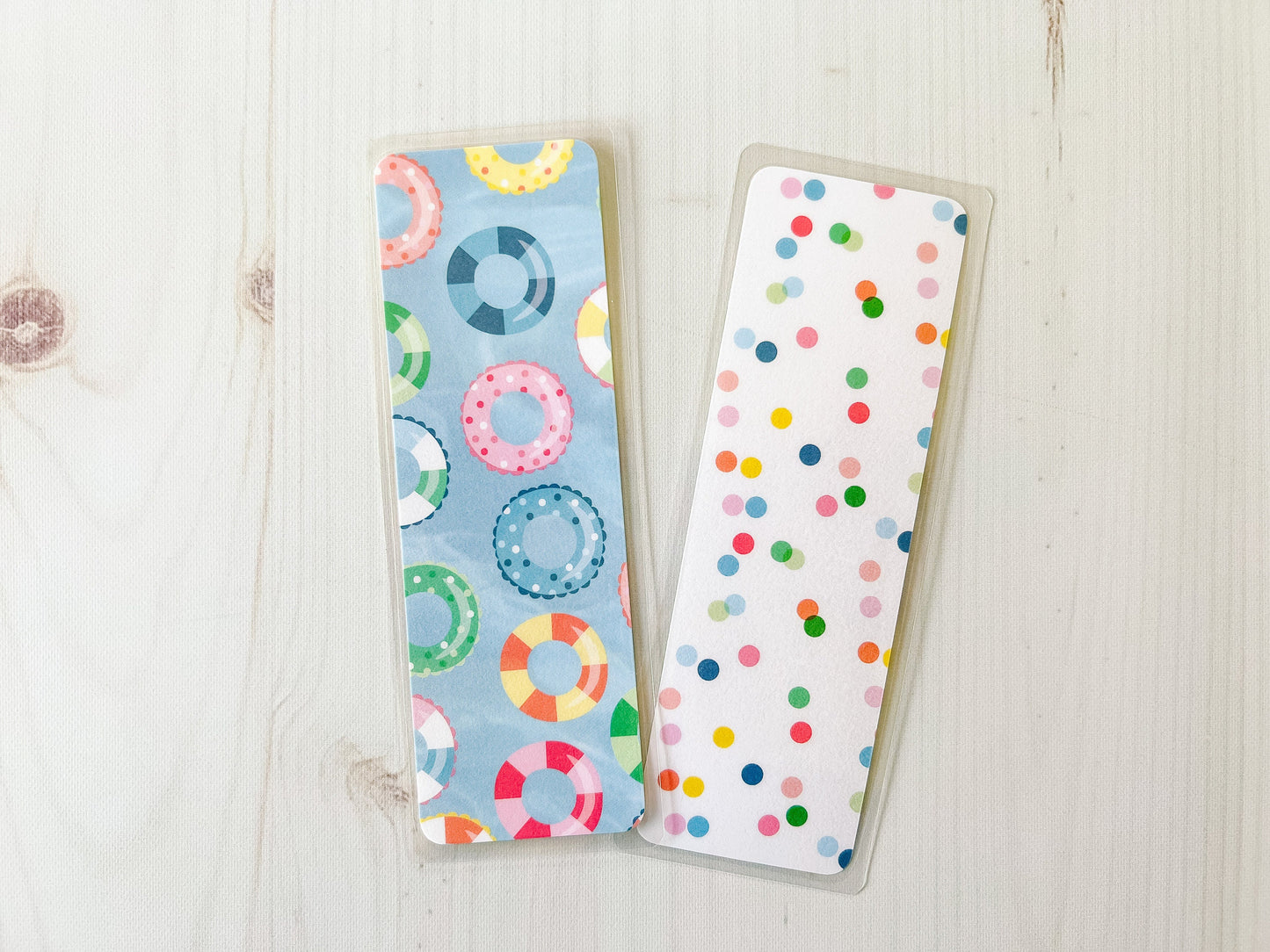 Sunny Pool Day Bookmark | Summer Bookmark | Beach Bookmark | Cute Bookmark | Pool Bookmark | Popsicle Bookmark | Pool Float Bookmark