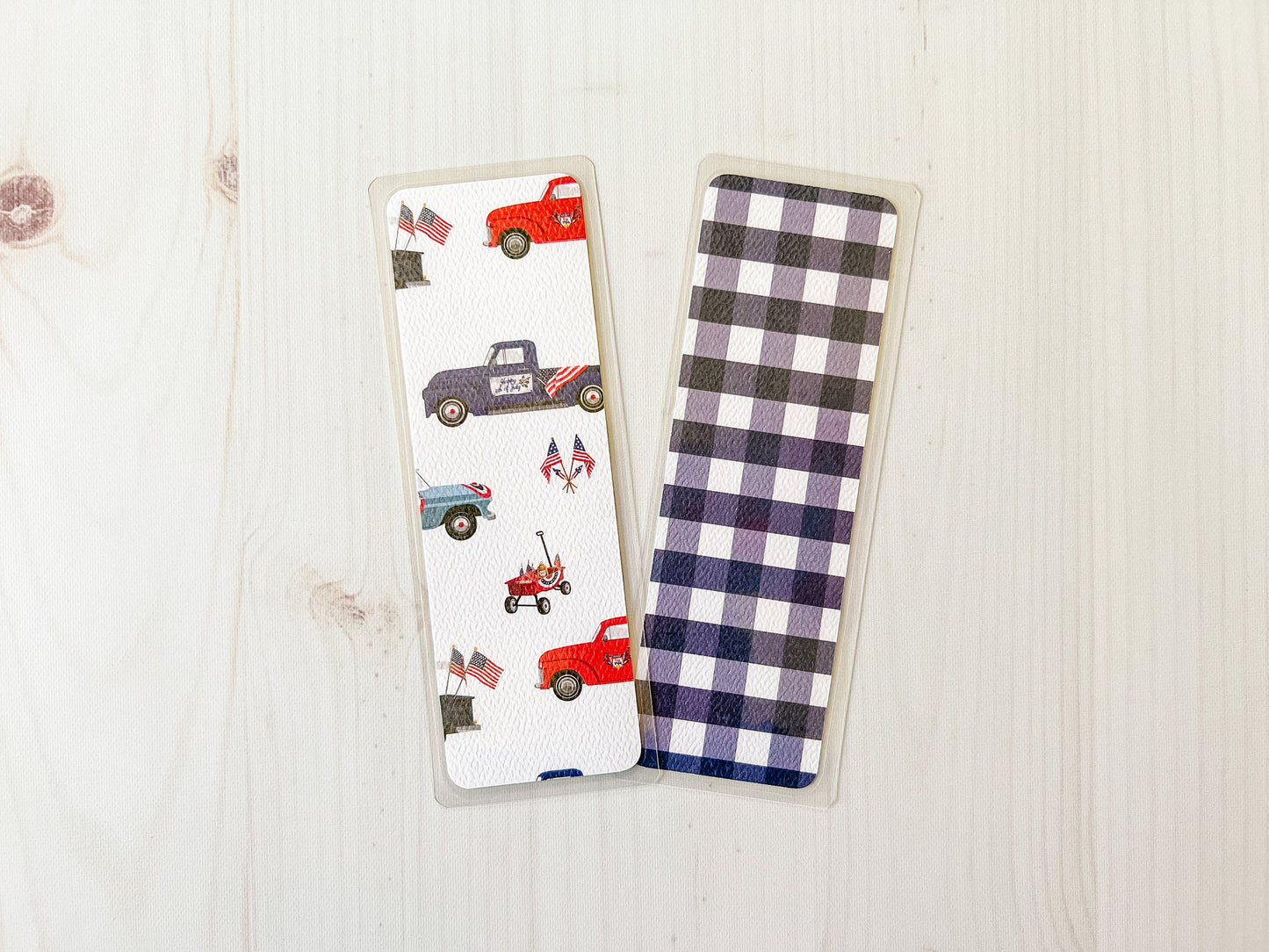 4th of July Summer Bookmarks | Summer Bookmark | Patriotic Bookmark | Cute Bookmark | Ice Cream Bookmark | Popsicle Bookmark | Flag Bookmark