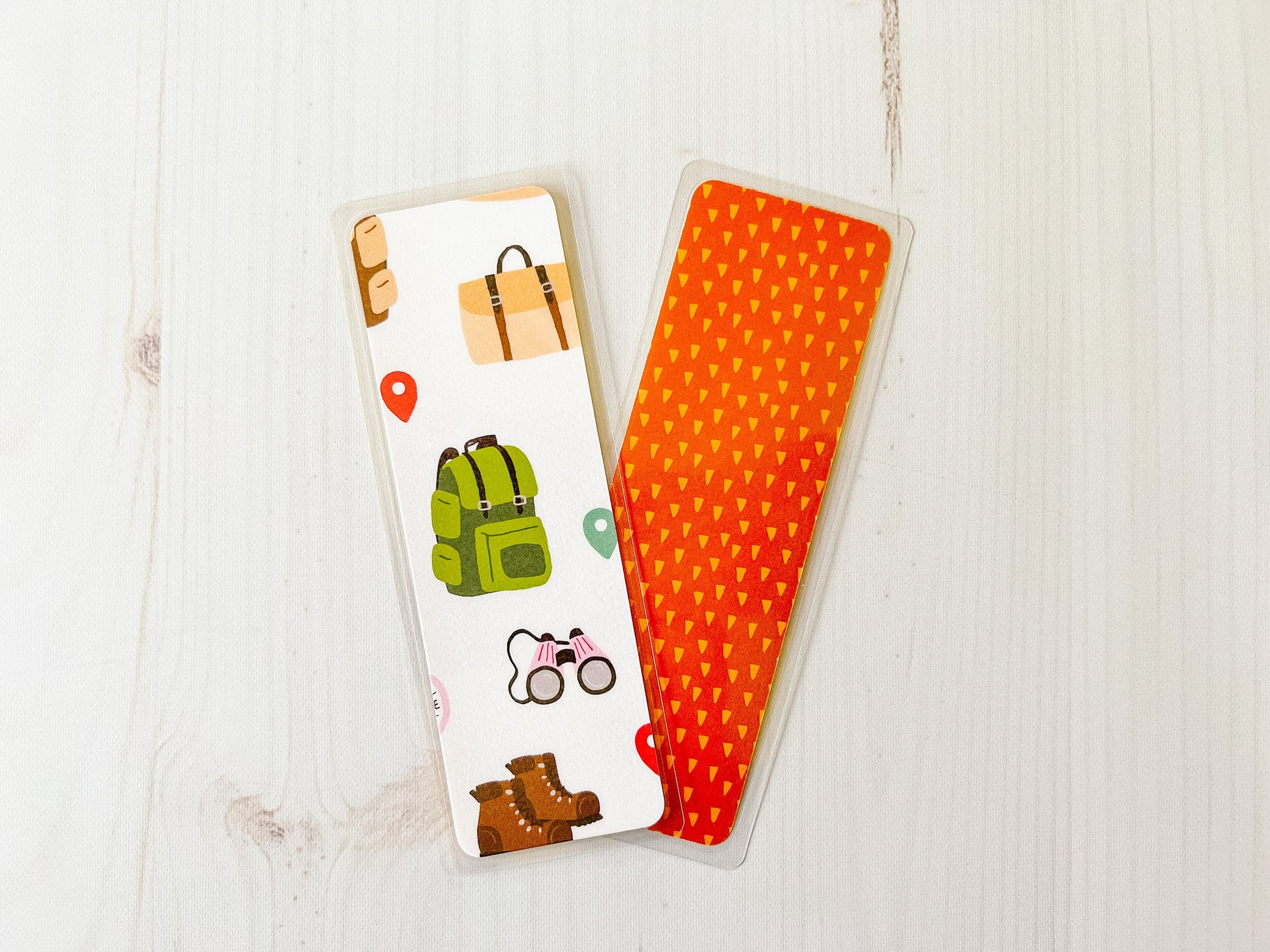 Happy Campers Bookmark | Camping Bookmarks | Outdoors Bookmark | Hiking Bookmark | Adventure Bookmark
