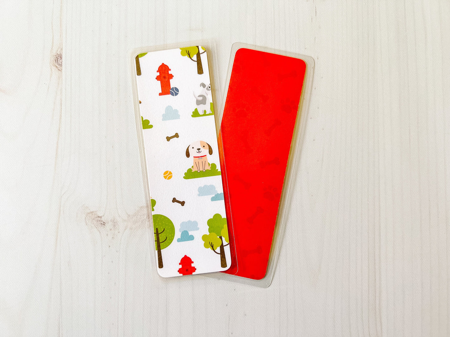 Cute Dogs in the Park Bookmarks | Dog Bookmark | Pets Bookmark | Puppy Bookmark | Dogs Bookmark | Dog Lover Gift | Dog Owner Gift