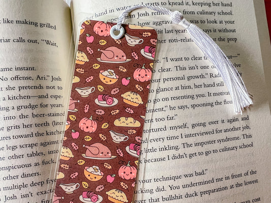 Thanksgiving Turkey Dinner Bookmark