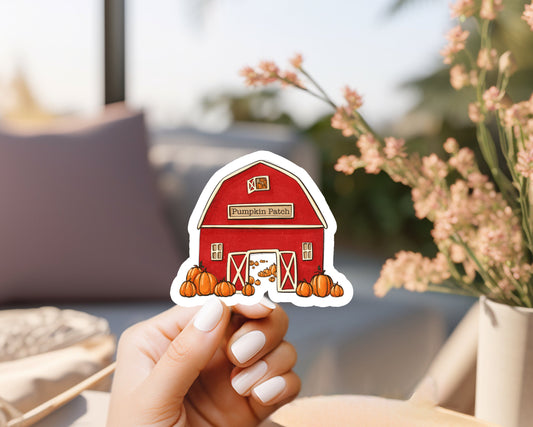 Pumpkin Farm Sticker | Book Sticker | Reader Sticker | Cute Sticker | Sticker for E-Reader | Water Bottle Sticker | Fall Sticker