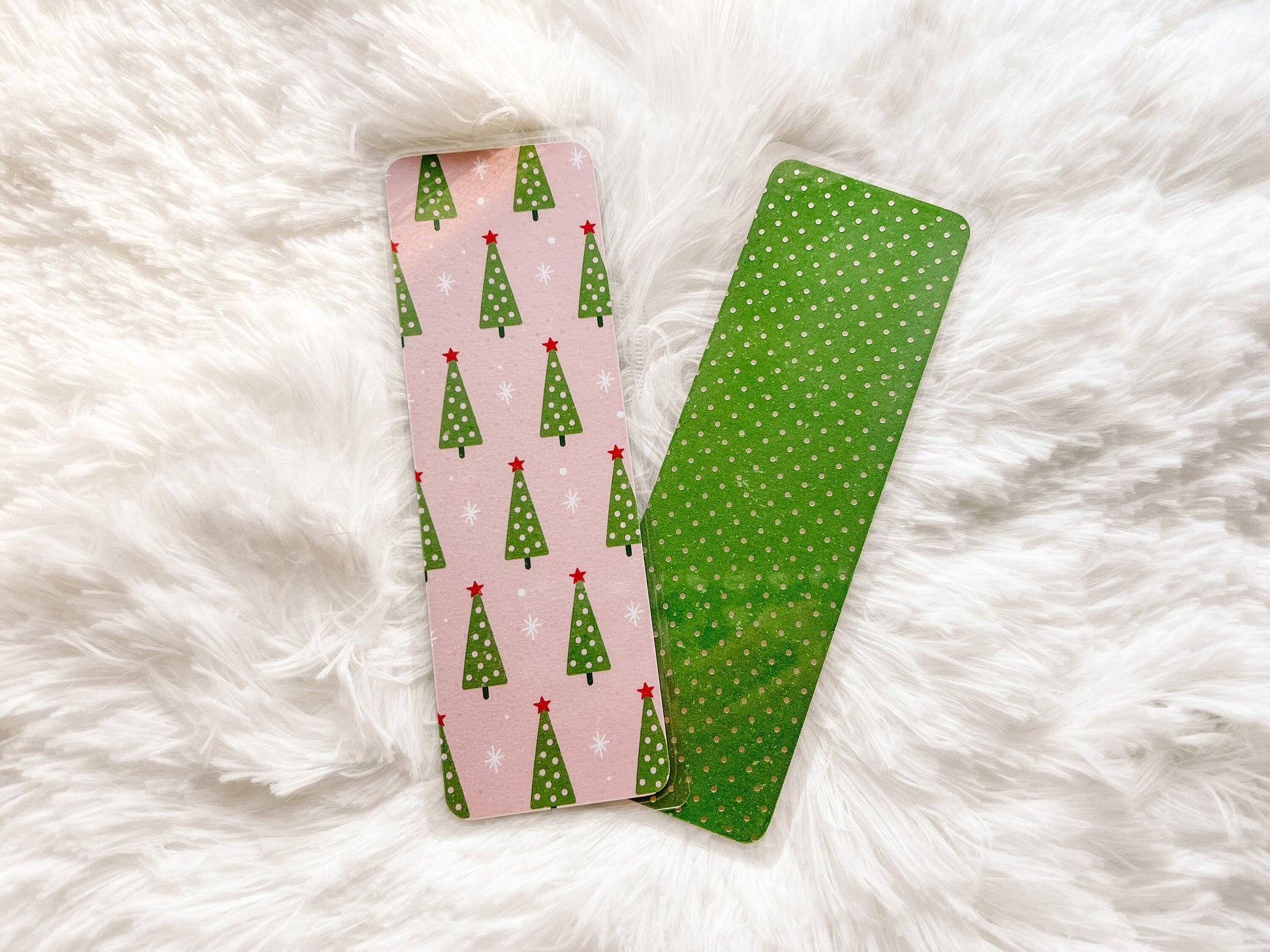 Christmas Village Bookmarks | Christmas Bookmark | Winter Bookmark | Gift for Reader | Bookworm Gift | Christmas Tree Bookmark