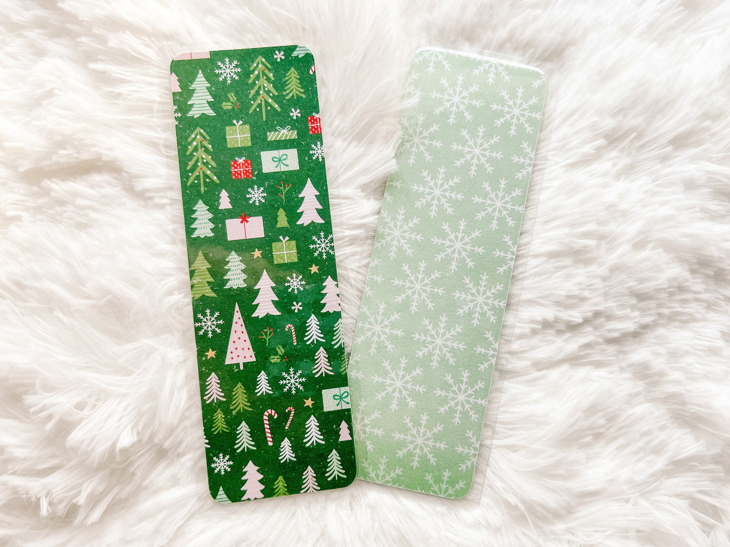 Christmas Tradition Bookmarks | Christmas Bookmark | Winter Bookmark | Gift for Reader | Bookworm Gift | Christmas Tree Bookmark