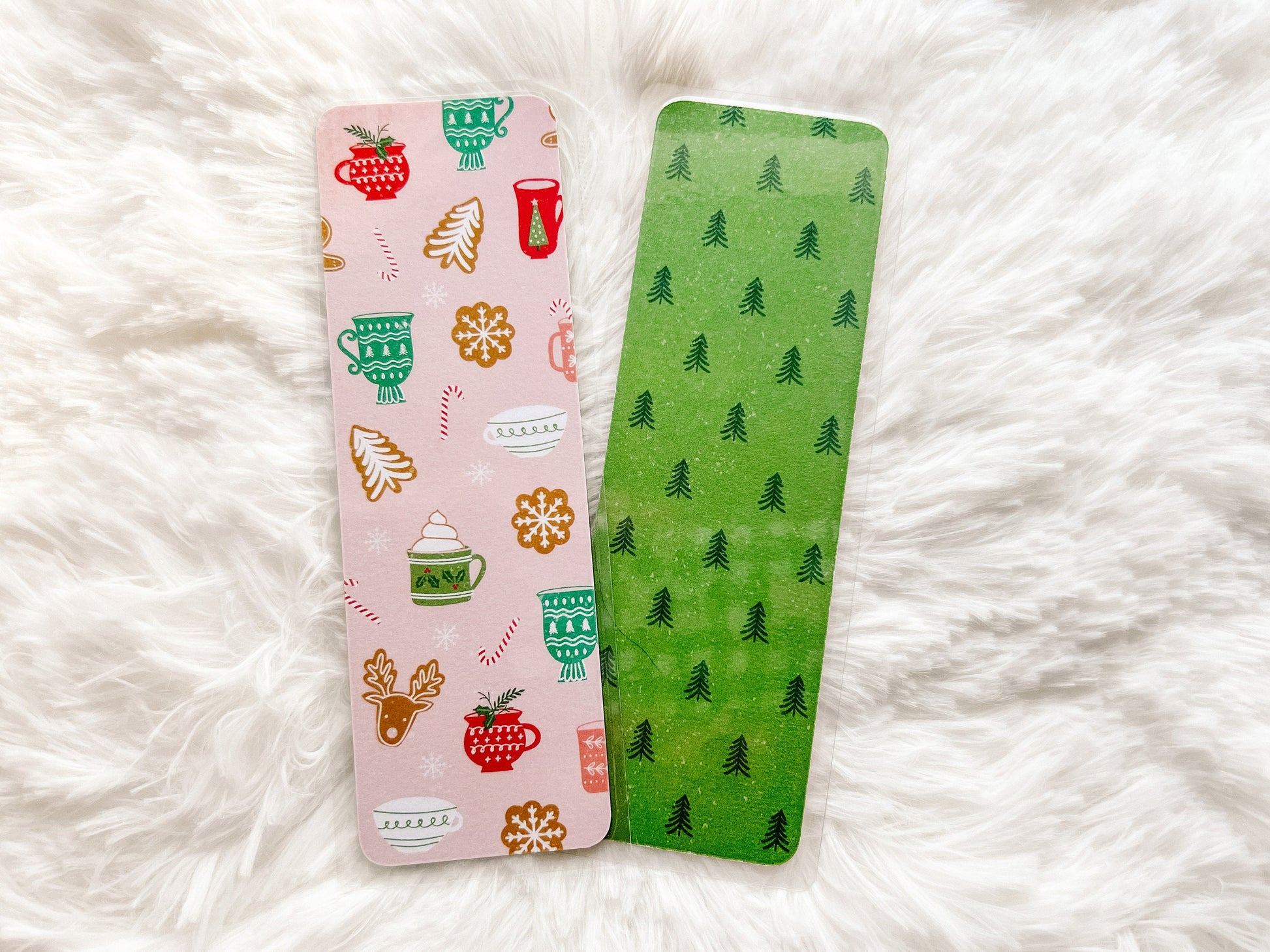 Christmas Tradition Bookmarks | Christmas Bookmark | Winter Bookmark | Gift for Reader | Bookworm Gift | Christmas Tree Bookmark