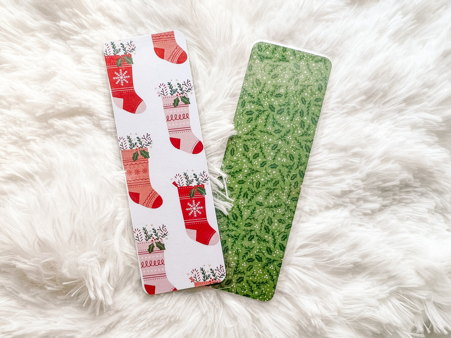 Christmas Tradition Bookmarks | Christmas Bookmark | Winter Bookmark | Gift for Reader | Bookworm Gift | Christmas Tree Bookmark