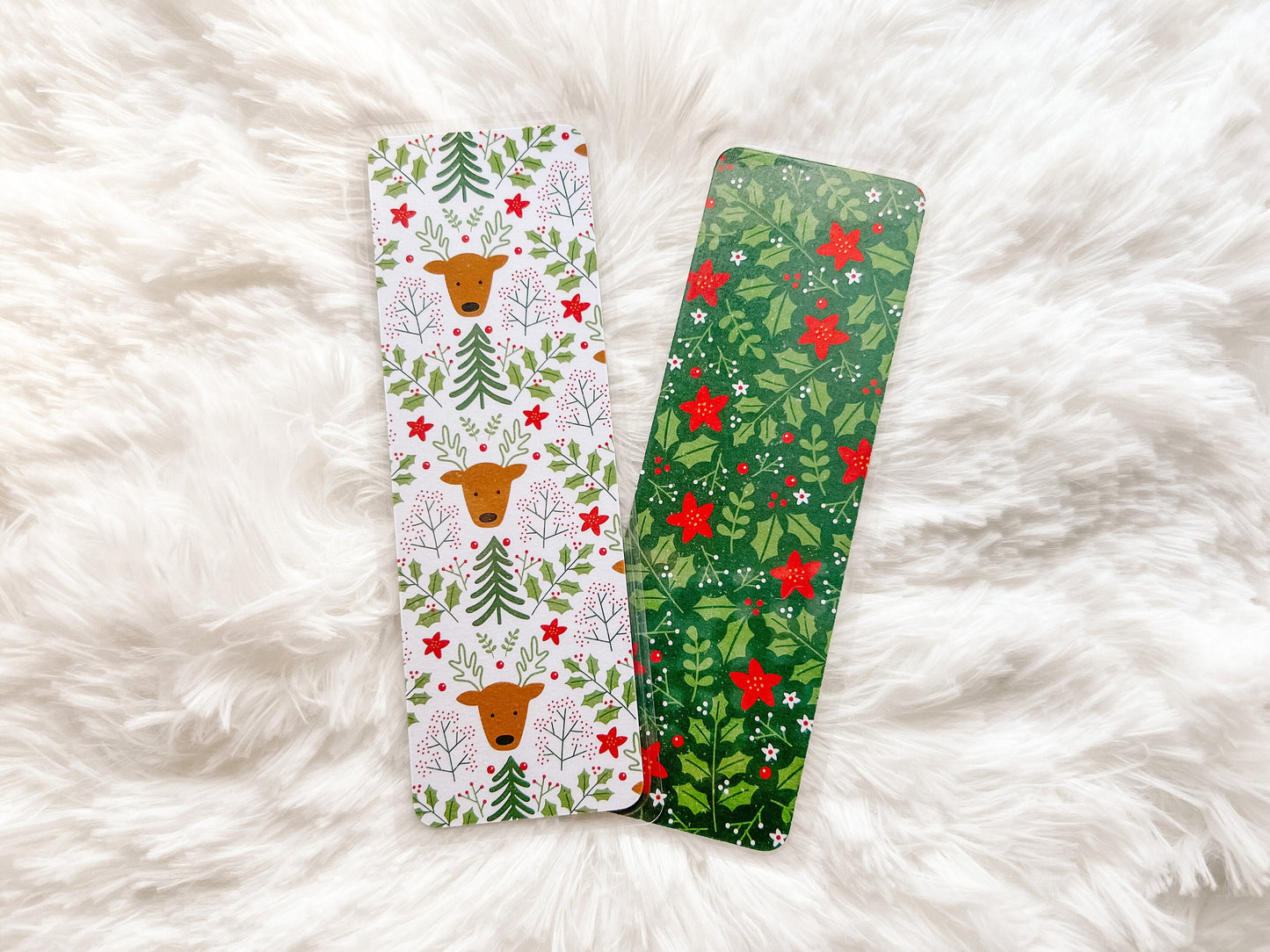 Christmas Tradition Bookmarks | Christmas Bookmark | Winter Bookmark | Gift for Reader | Bookworm Gift | Christmas Tree Bookmark