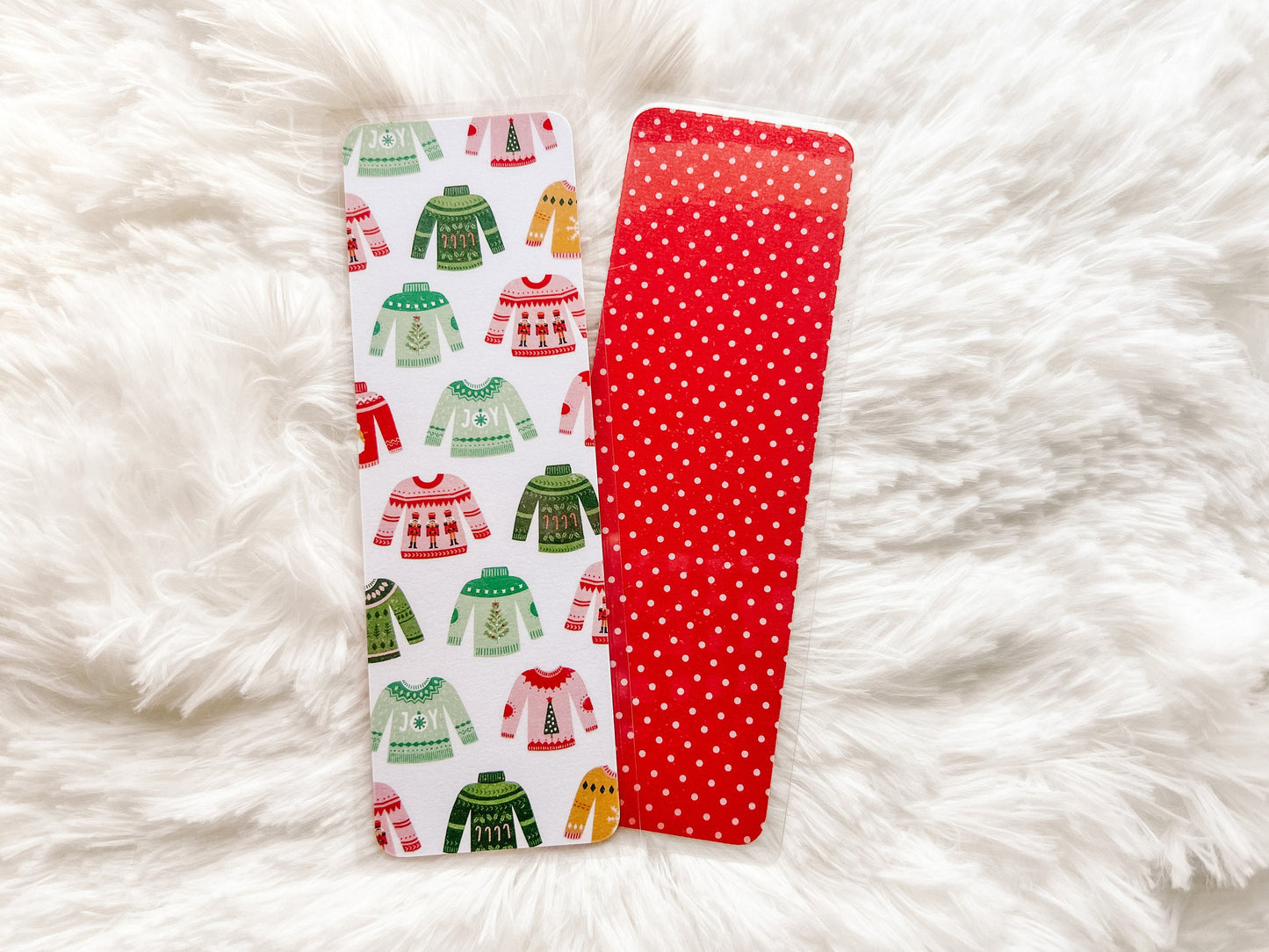 Christmas Tradition Bookmarks | Christmas Bookmark | Winter Bookmark | Gift for Reader | Bookworm Gift | Christmas Tree Bookmark
