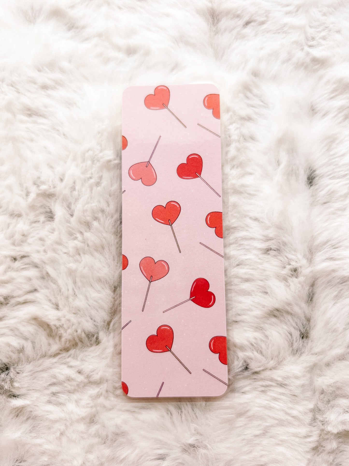 Heart Lollipop Bookmark | Valentine's Day Bookmark | Love Bookmark | Heart Bookmark | Bookworm Gift | Book Lover