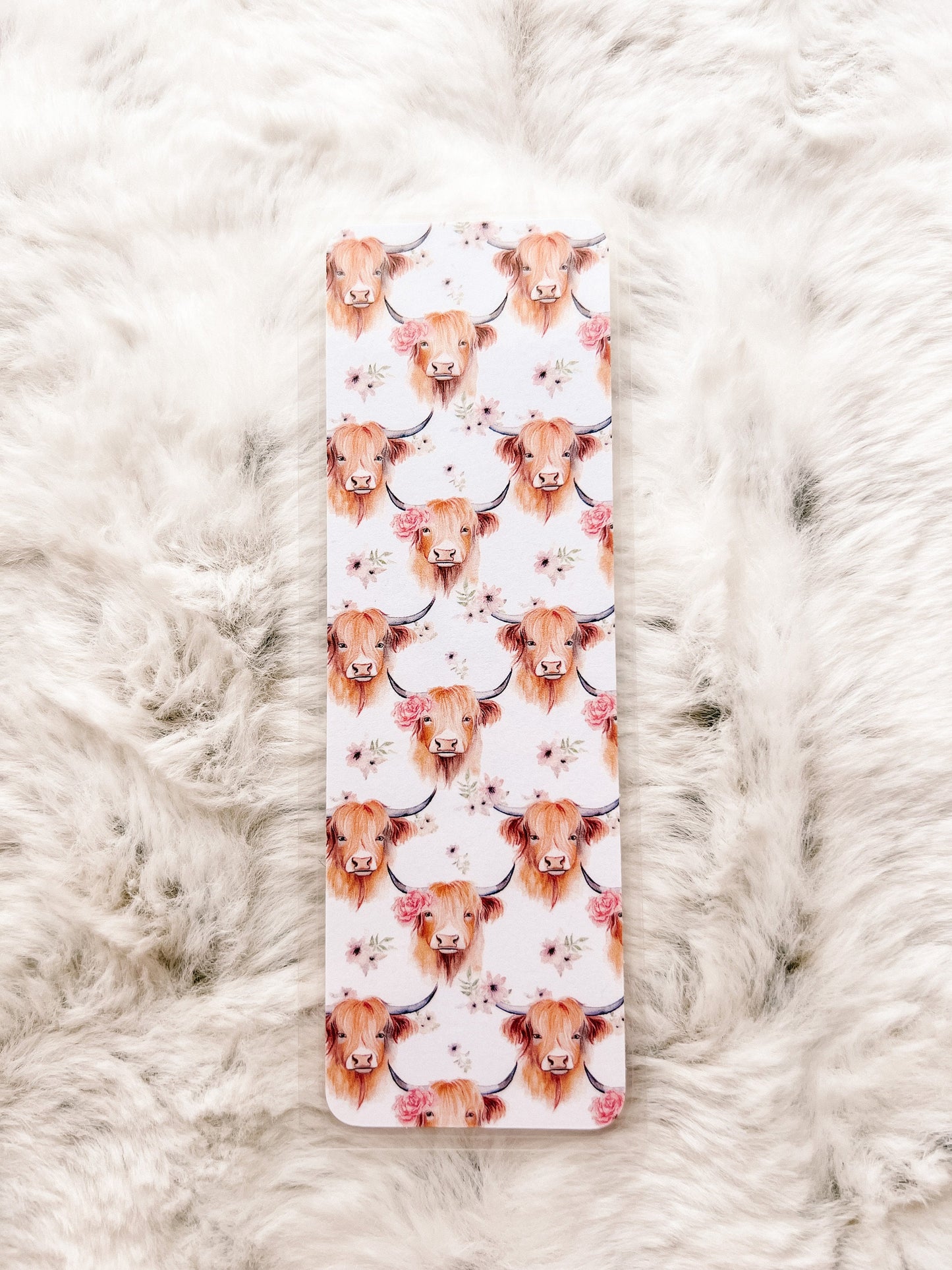 Highland Cow Bookmark | Cowboy Bookmark | Western Bookmark | Cowboy Romance Bookmark | Bookworm Gift | Book Lover | Cow Bookmark