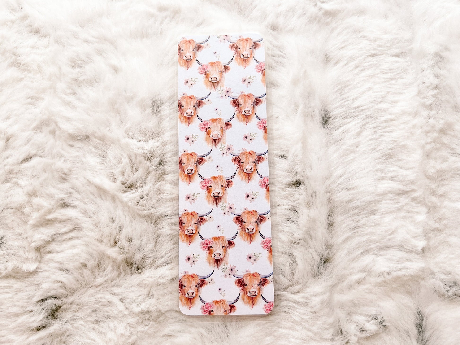 Highland Cow Bookmark | Cowboy Bookmark | Western Bookmark | Cowboy Romance Bookmark | Bookworm Gift | Book Lover | Cow Bookmark