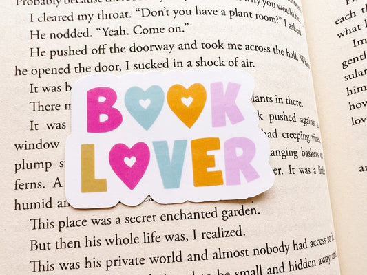 Book Lover Reading Sticker | Reader Sticker | Cute Sticker | Sticker for E-Reader | Book Lover Sticker | Bookworm Sticker | Gift for Reader