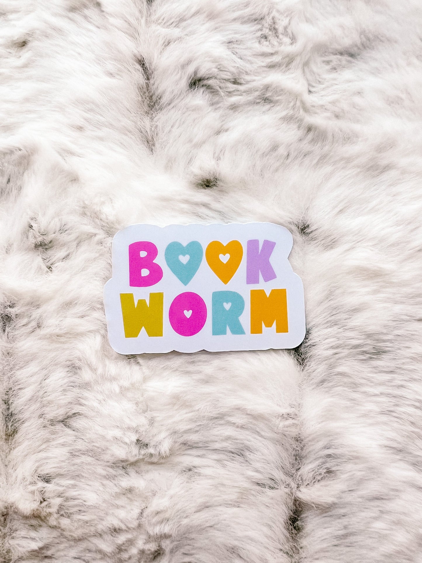 Bookworm Reading Sticker | Reader Sticker | Cute Sticker | Sticker for E-Reader | Book Lover Sticker | Bookworm Sticker | Gift for Reader