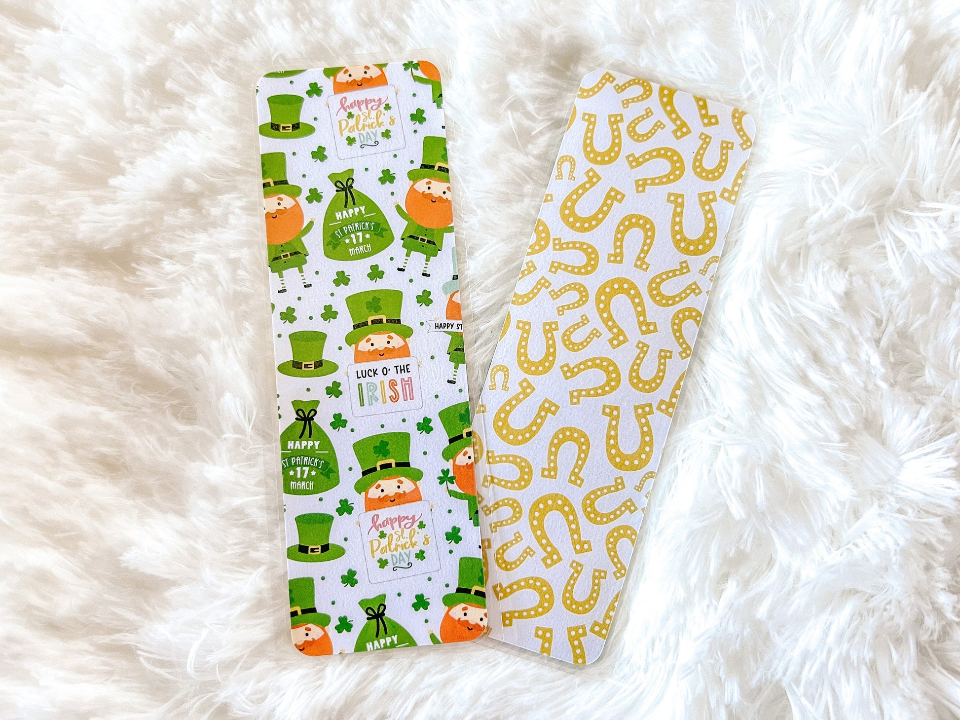 Leprechaun Bookmark | St. Patrick's Day Bookmark | Spring Bookmark | Rainbow Bookmark | Bookworm Gift | Book Lover | Lucky Bookmark