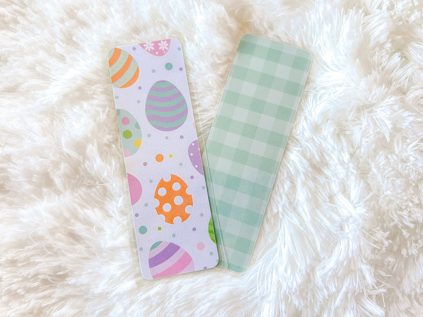 Floral Easter Eggs Bookmark | Easter Bookmark | Spring Bookmark | Bunny Bookmark | Bookworm Gift | Cute Bookmark | Flowers Bookmark