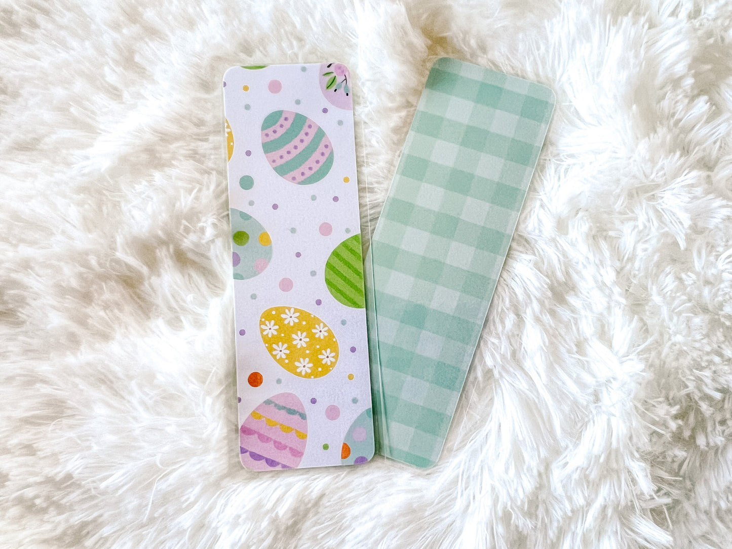 Floral Easter Eggs Bookmark | Easter Bookmark | Spring Bookmark | Bunny Bookmark | Bookworm Gift | Cute Bookmark | Flowers Bookmark
