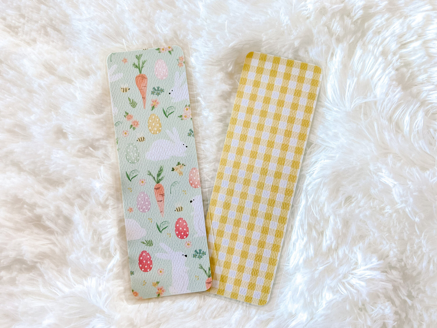 Mint Easter Bunny Bookmark | Easter Bookmark | Spring Bookmark | Floral Bookmark | Book Lover Gift | Cute Bookmark | Basket Stuffer