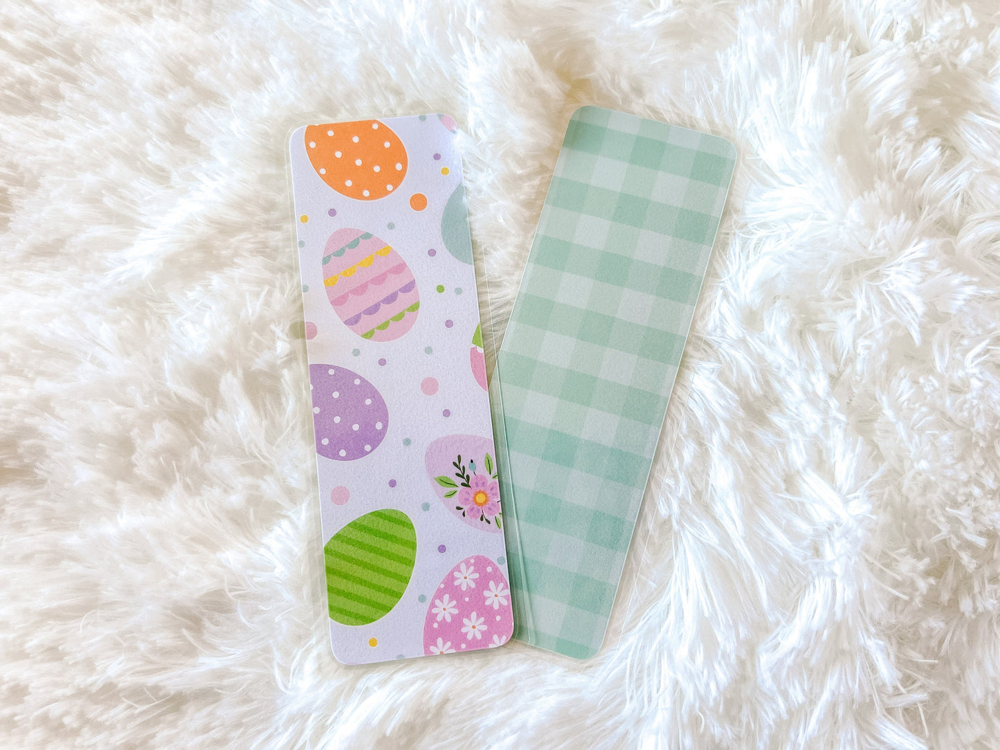 Floral Easter Eggs Bookmark | Easter Bookmark | Spring Bookmark | Bunny Bookmark | Bookworm Gift | Cute Bookmark | Flowers Bookmark
