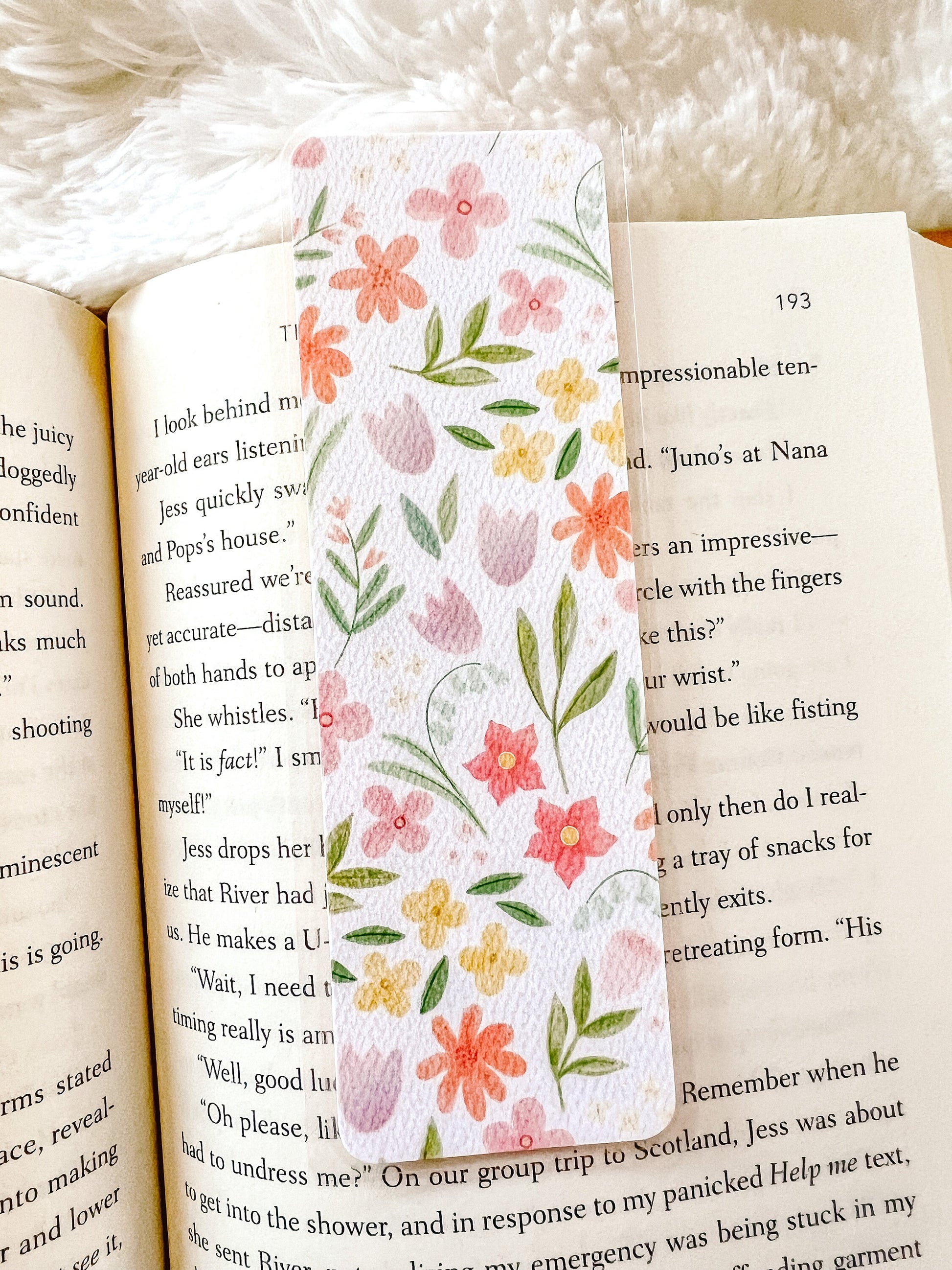 Tulips Bookmark | Easter Bookmark | Spring Bookmark | Floral Bookmark | Bookworm Gift | Cute Bookmark | Flowers Bookmark