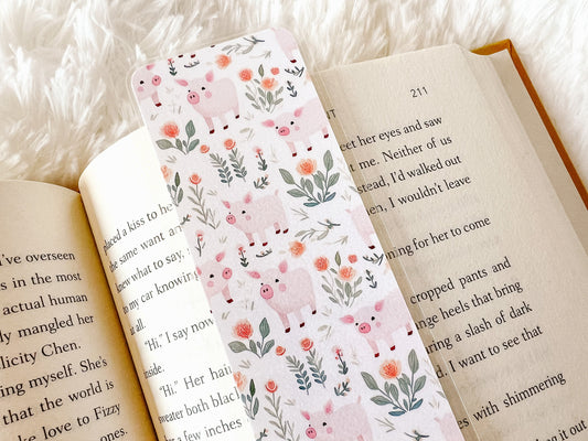 Pigs Bookmark | Homesteading Bookmark | Farming Bookmark | Cottage Bookmark | Bookworm Gift | Homestead Bookmark | Farm Bookmark