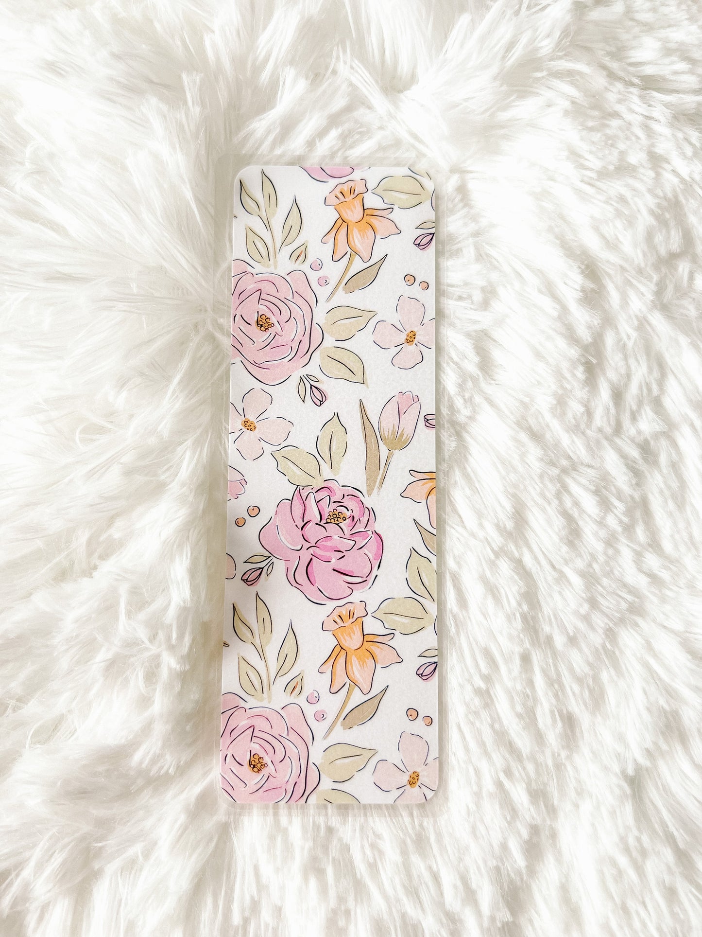 Roses Bookmark | Floral Bookmark | Spring Bookmark | Bookworm Gift | Summer Bookmark | Flowers Bookmark