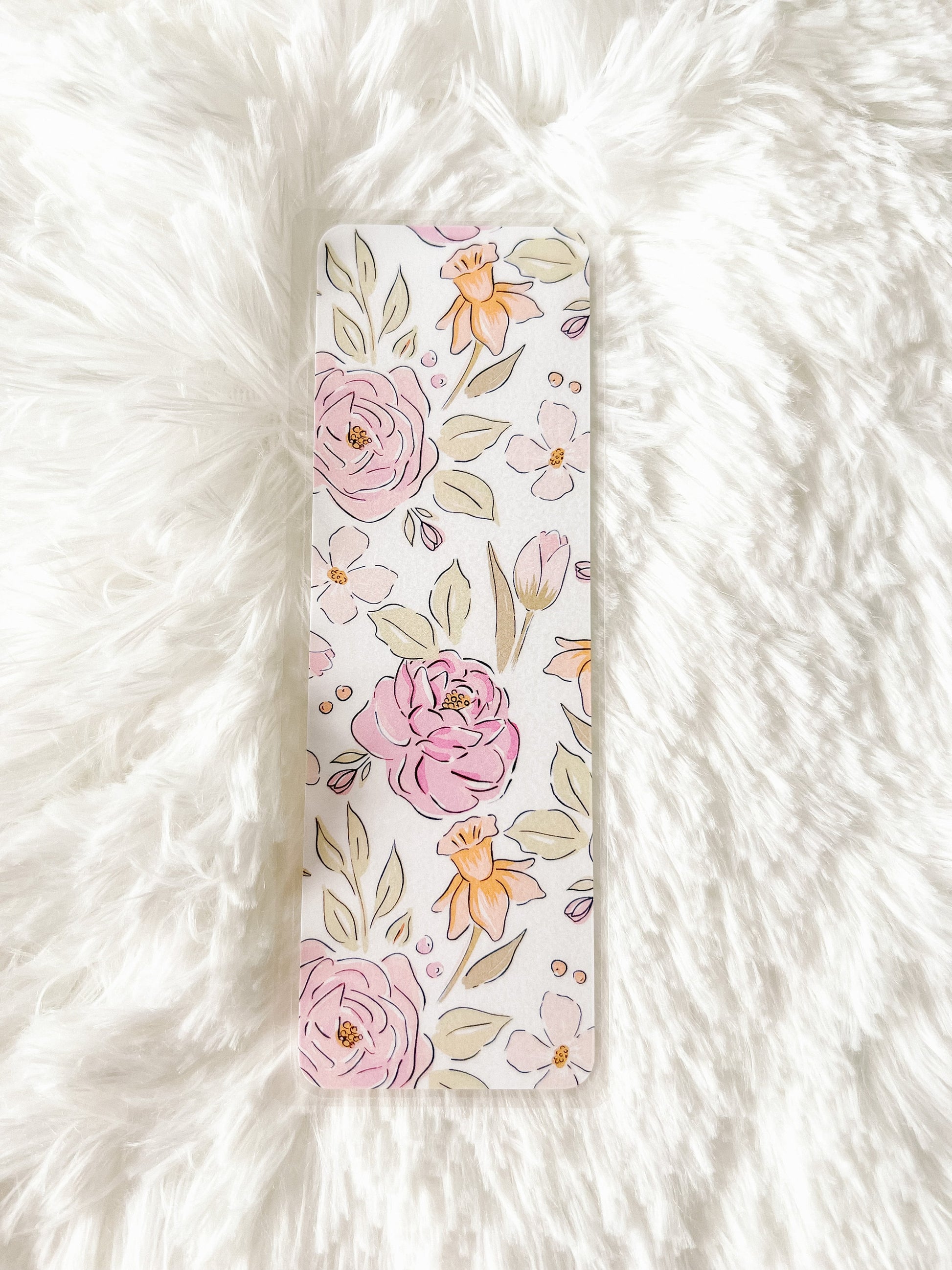 Roses Bookmark | Floral Bookmark | Spring Bookmark | Bookworm Gift | Summer Bookmark | Flowers Bookmark