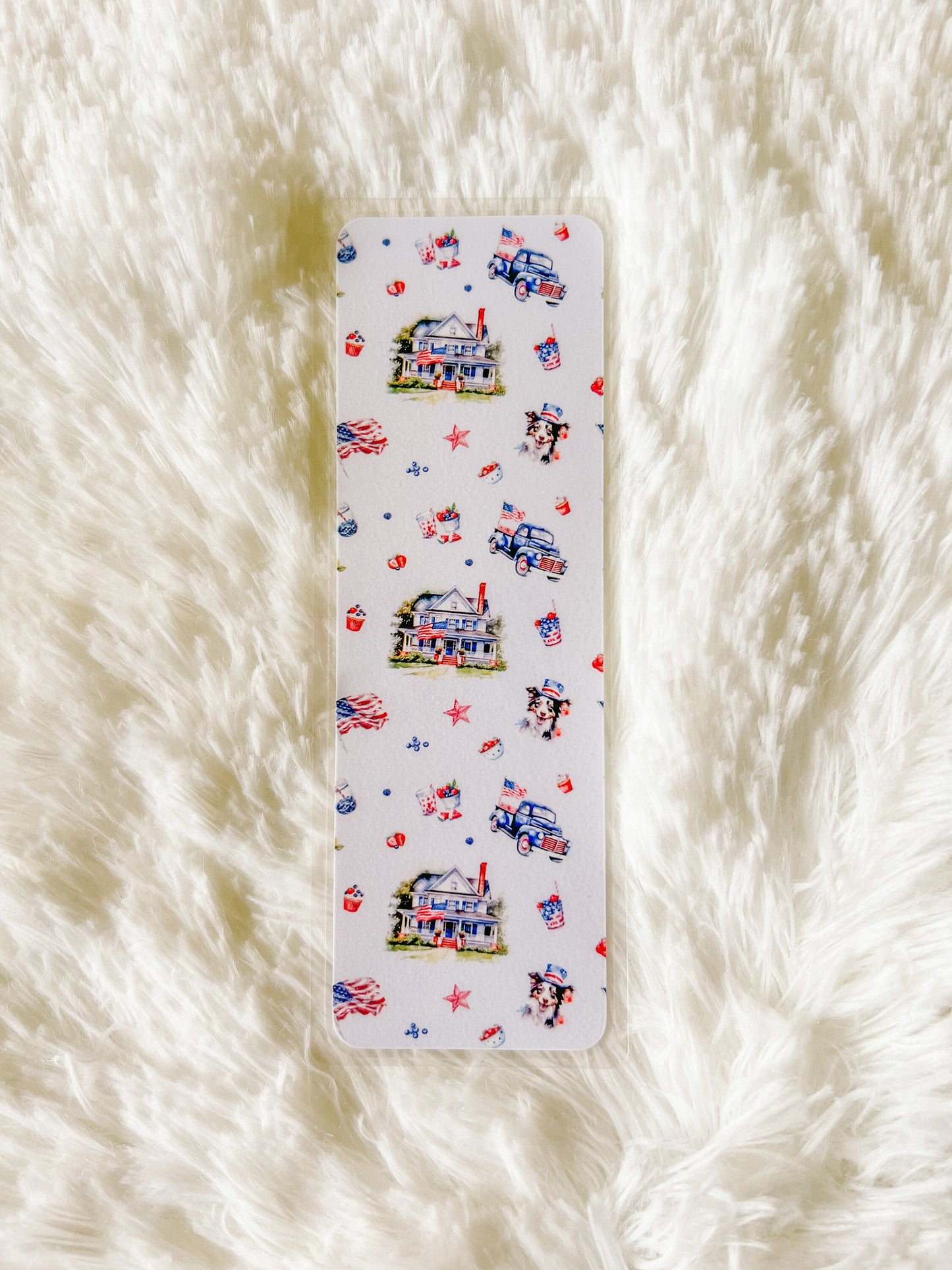 Blueberry Summer Bookmarks Collection | Book Lovers Bookmark | Laminated Bookmark | Bookworm Gift | Reader Librarian Gift