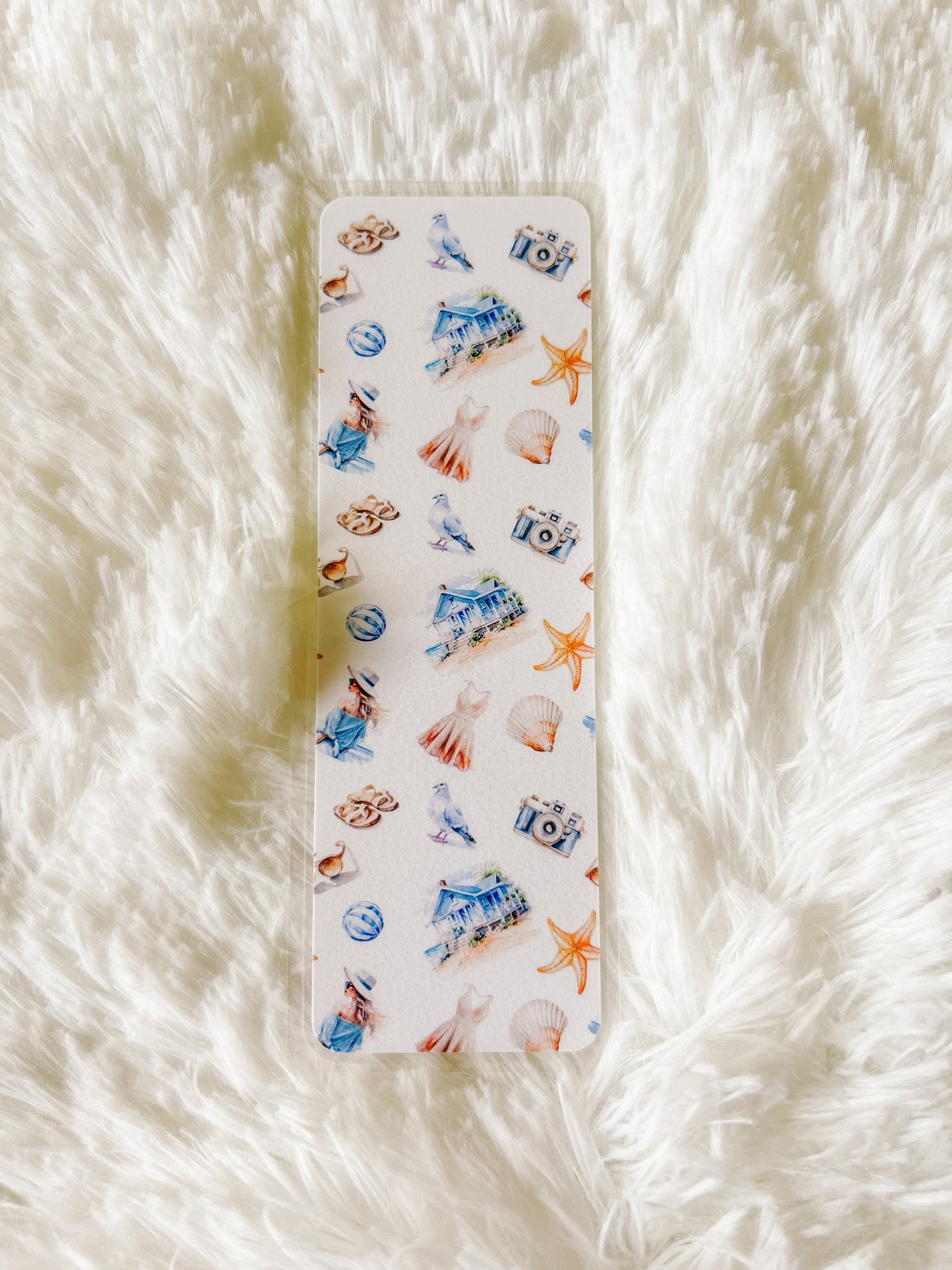 Blueberry Summer Bookmarks Collection | Book Lovers Bookmark | Laminated Bookmark | Bookworm Gift | Reader Librarian Gift