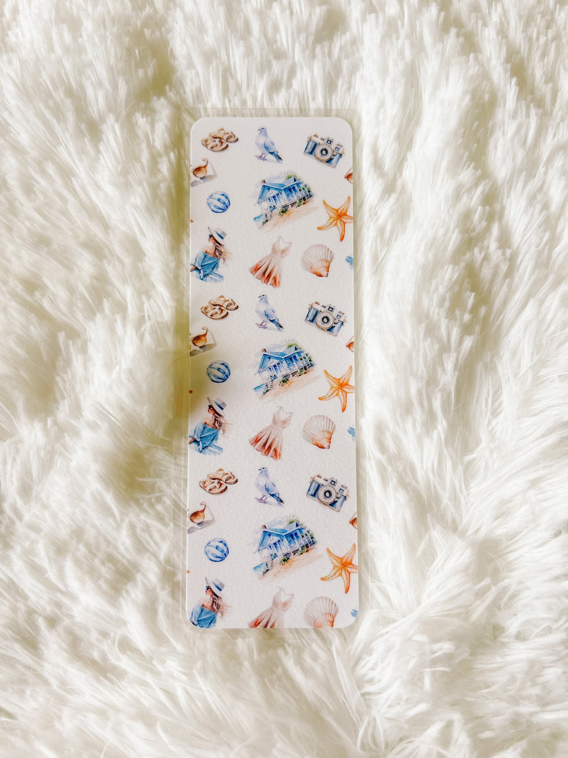 Blueberry Summer Bookmarks Collection | Book Lovers Bookmark | Laminated Bookmark | Bookworm Gift | Reader Librarian Gift