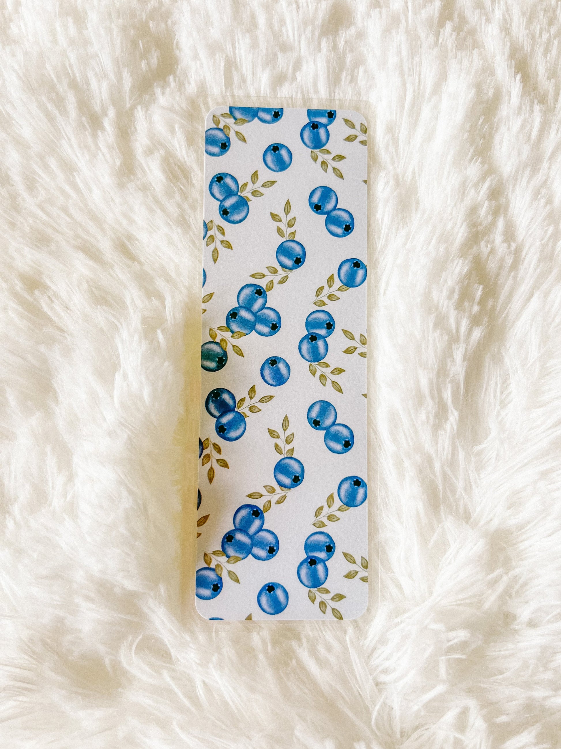 Blueberry Summer Bookmarks Collection | Book Lovers Bookmark | Laminated Bookmark | Bookworm Gift | Reader Librarian Gift