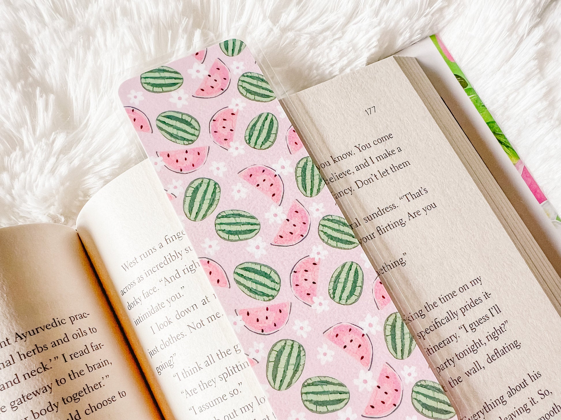 Summer Foodie Bookmark Collection | Book Lovers Bookmark | Laminated Bookmark | Bookworm Gift | Reader Librarian Gift | Food Bookmark