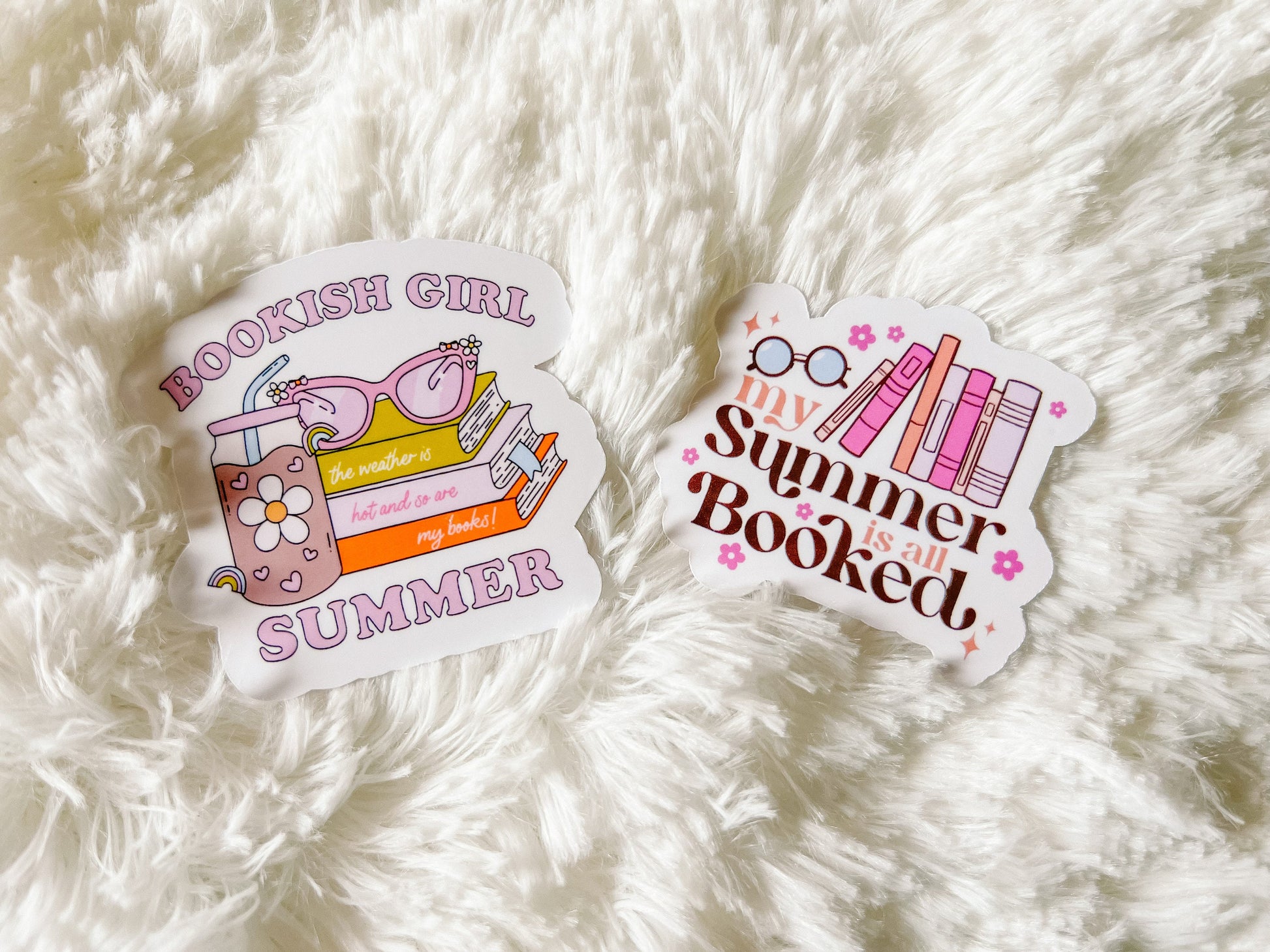 Summer Reading Books Stickers