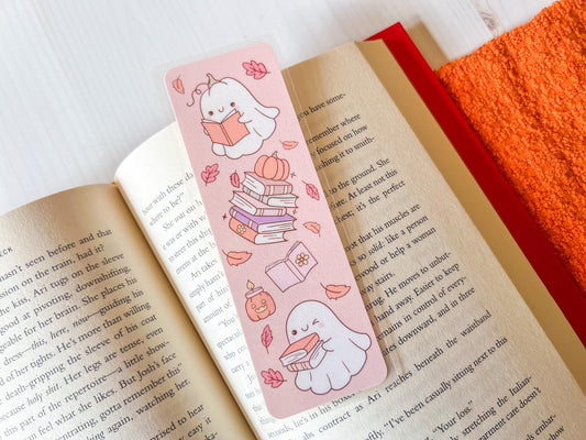 Ghosts & Reading Fall Bookmark