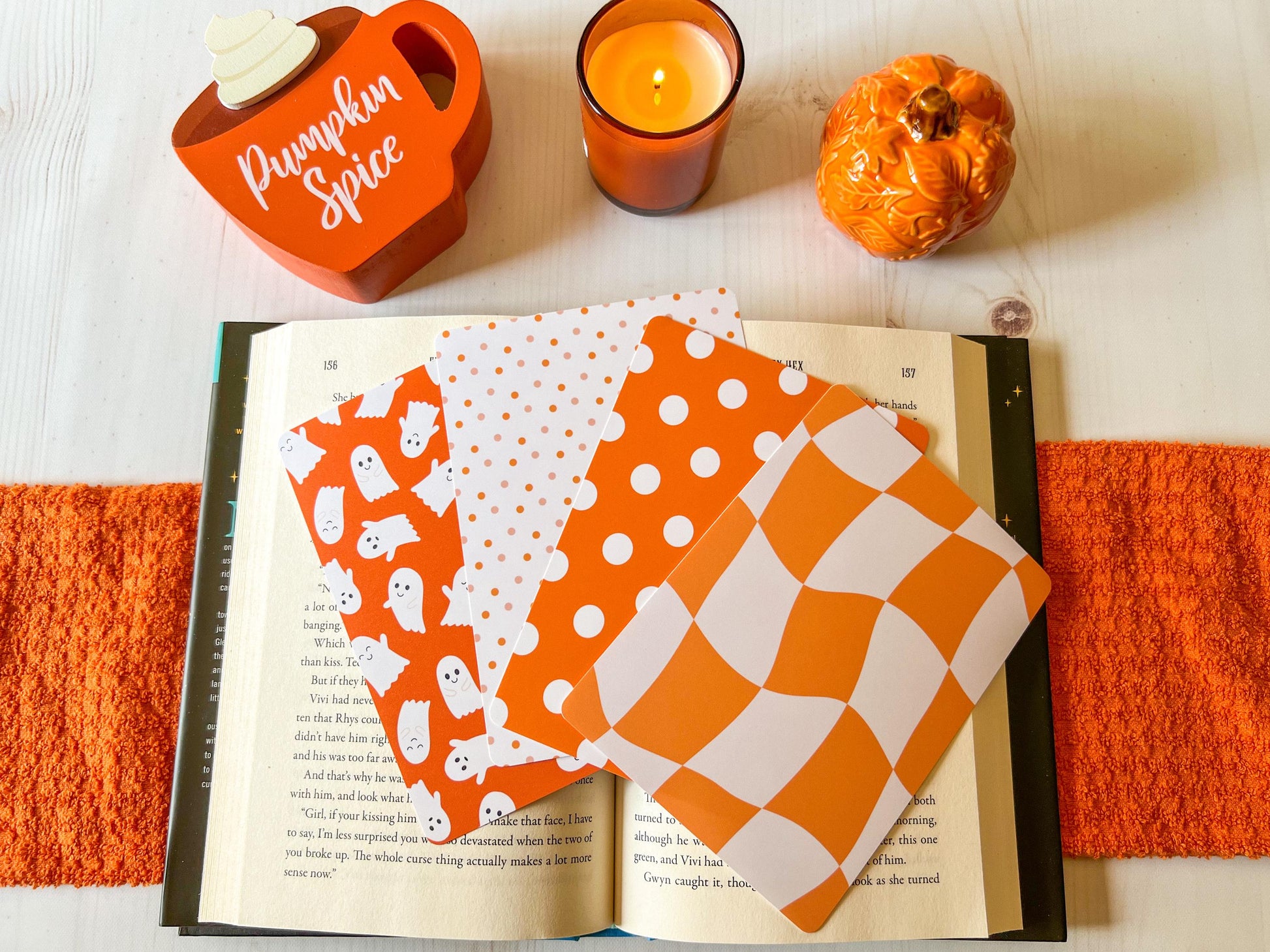 E-Reader Case Insert Halloween Orange