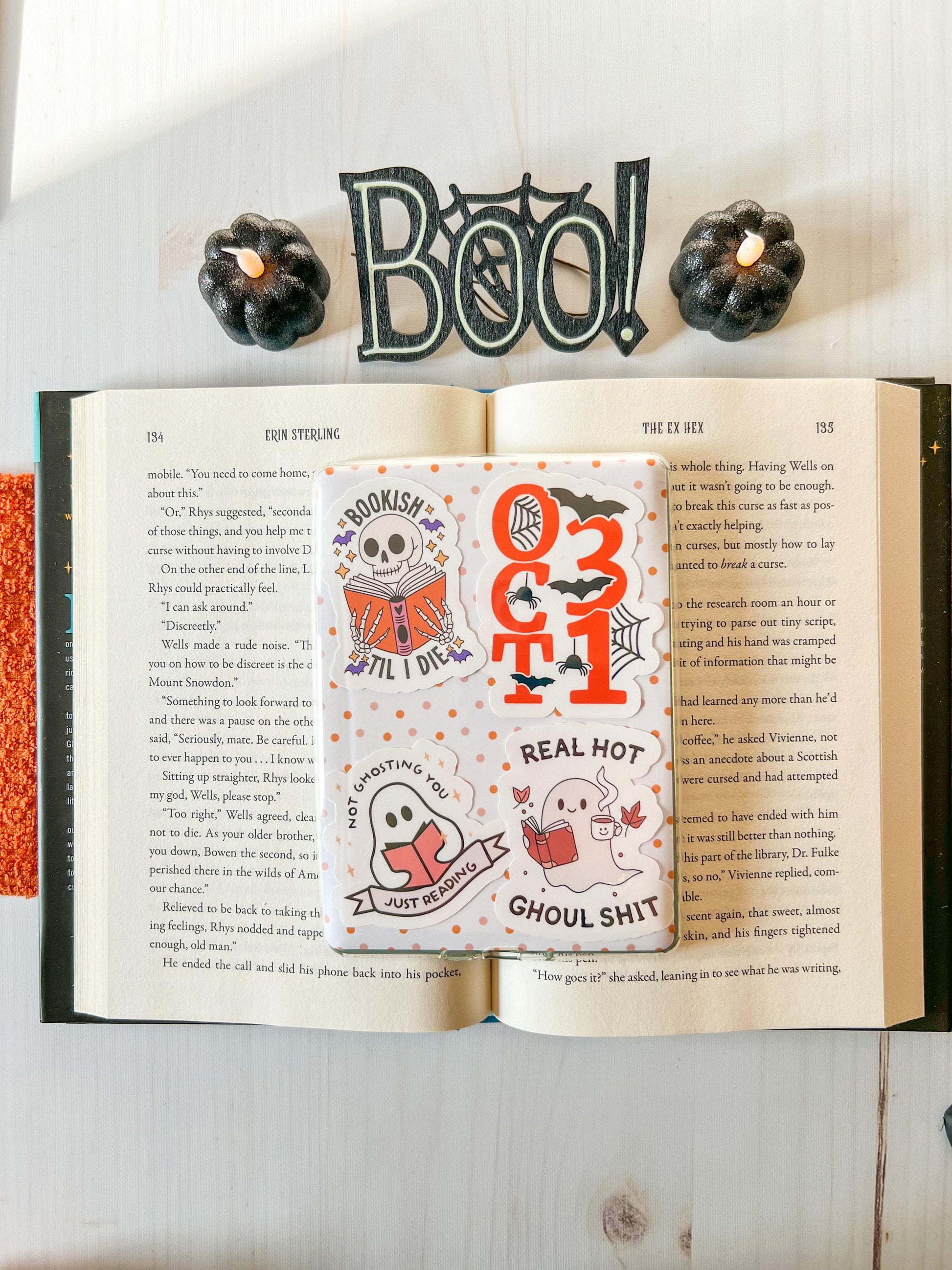 E-Reader Case Insert Halloween Orange
