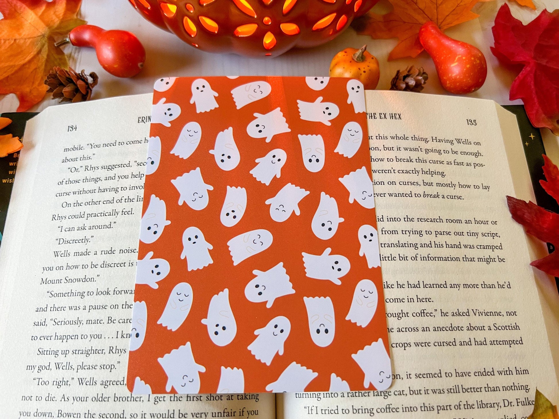 E-Reader Case Insert Halloween Orange