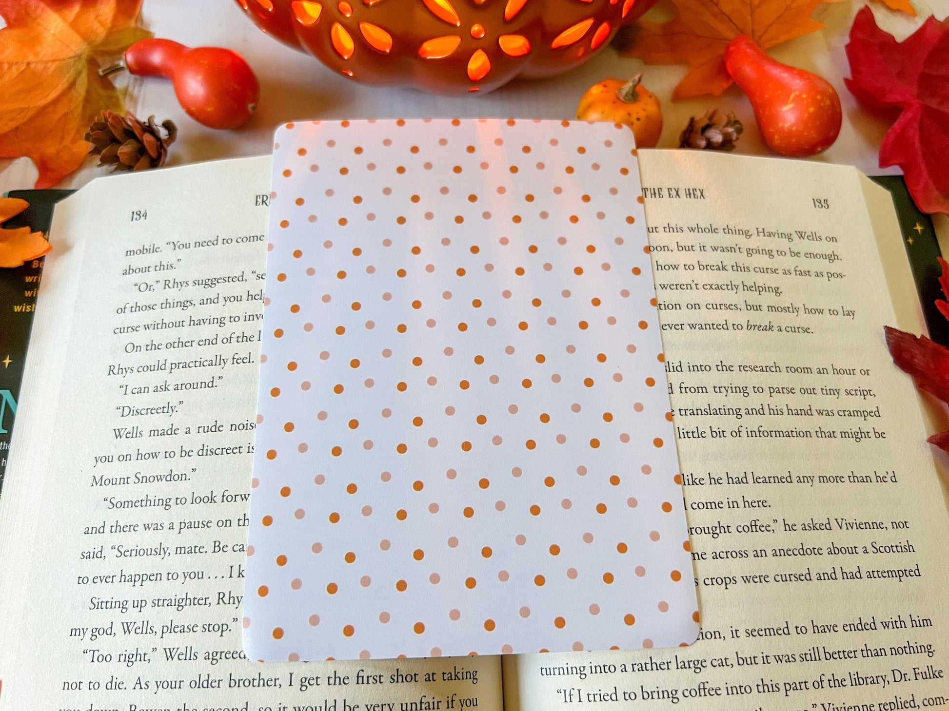 E-Reader Case Insert Halloween Orange