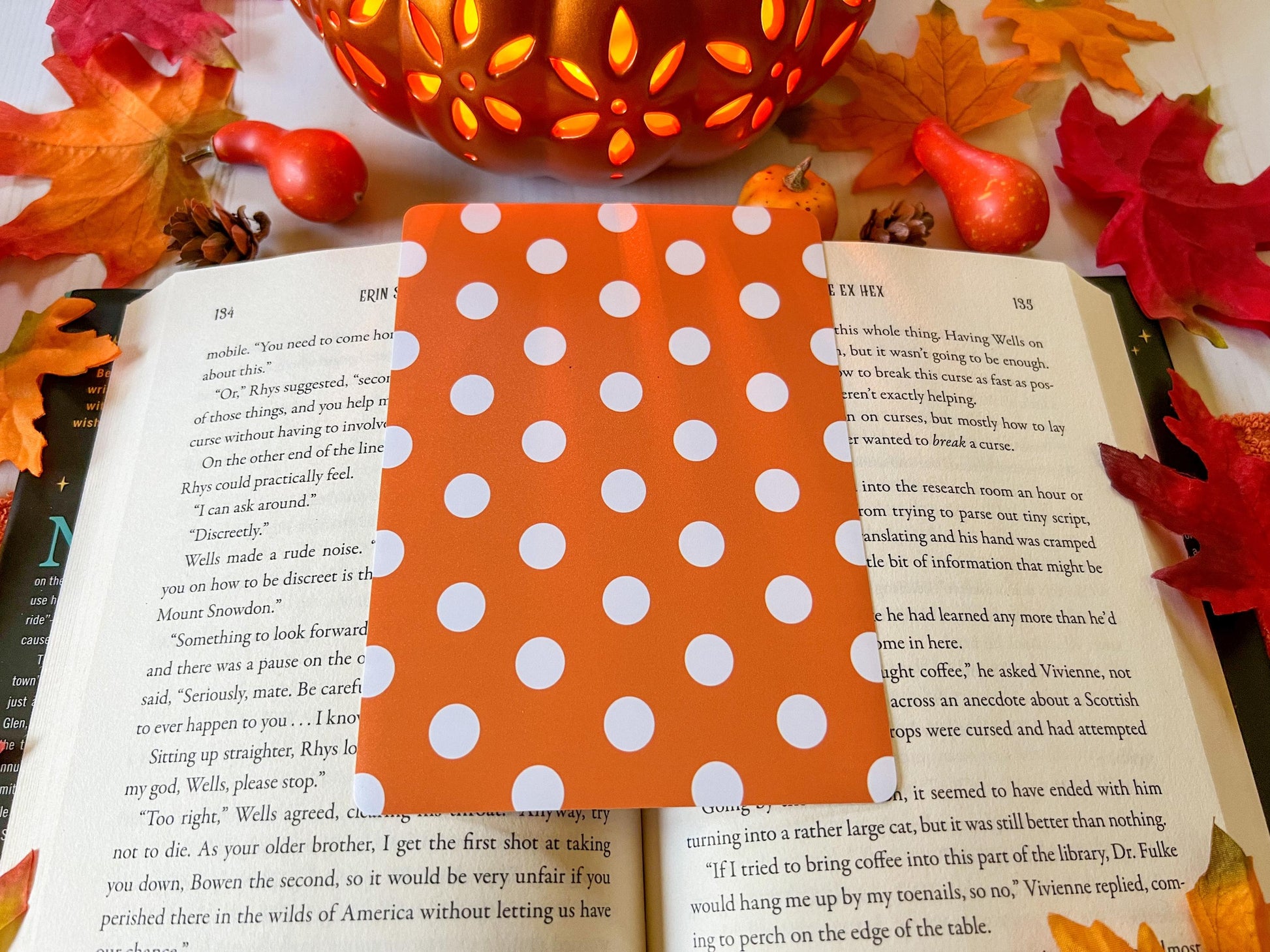 E-Reader Case Insert Halloween Orange