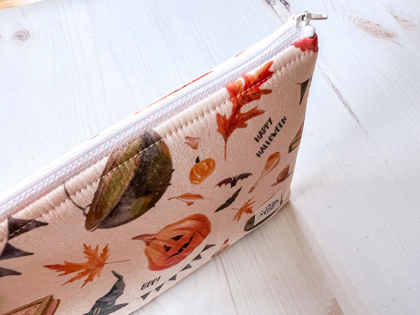 Witchy Halloween Zippered E-Reader Pouch Case