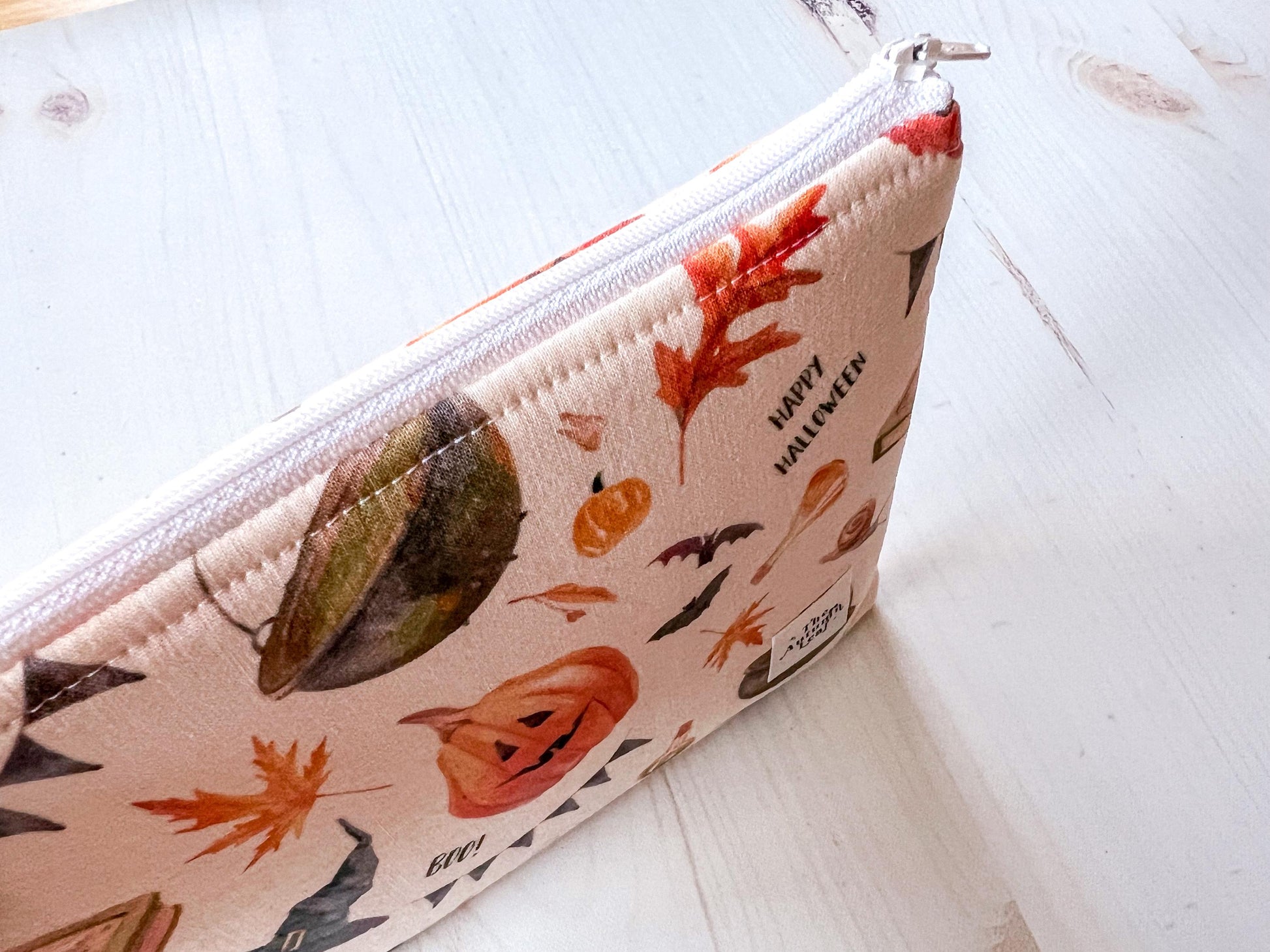 Witchy Halloween Zippered E-Reader Pouch Case