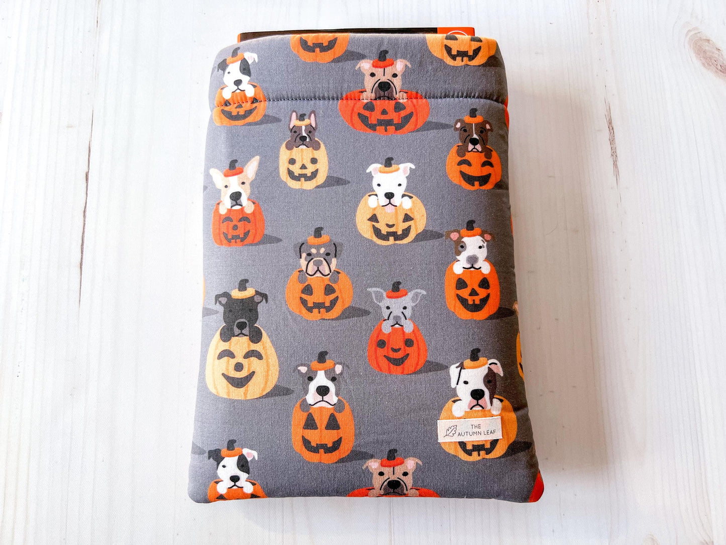 Dogs In Pumpkins Halloween Book Cozy
