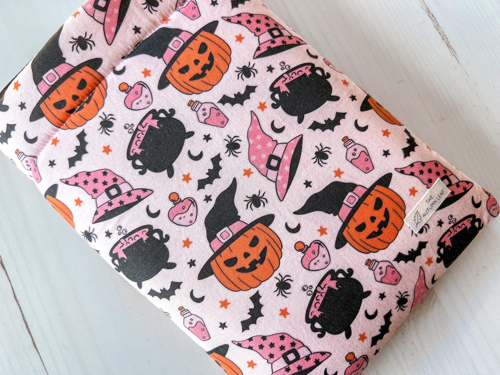 Pumpkin Witches Halloween Book Sleeve
