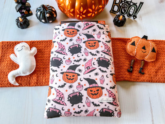 Pumpkin Witches Halloween Book Sleeve