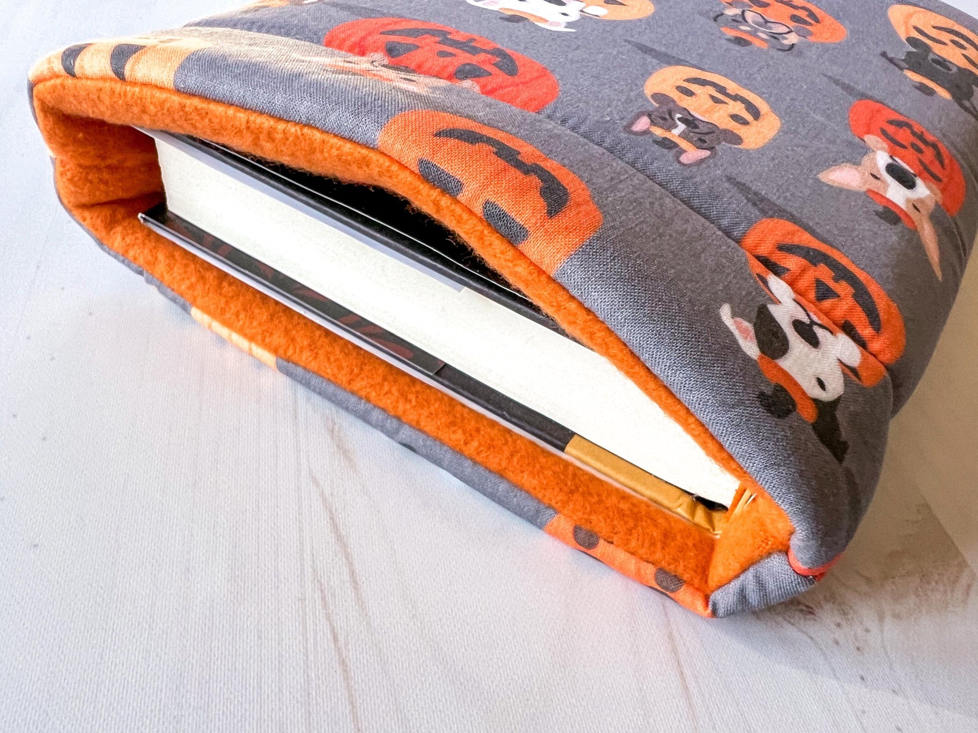 Dogs In Pumpkins Halloween Book Cozy