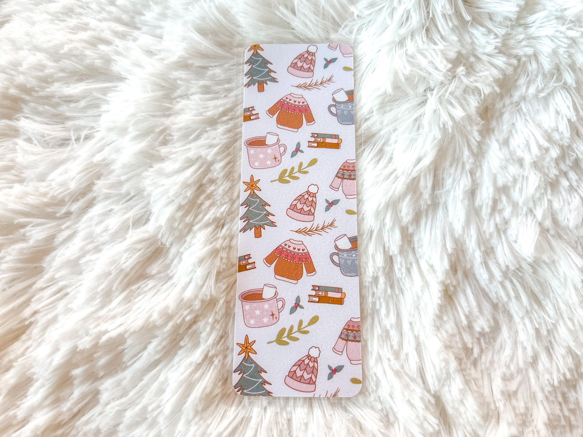 Bookworm Winter Bookmark | Winter Bookmark | Bookworm Gift | Book Lover | Gift for Reader