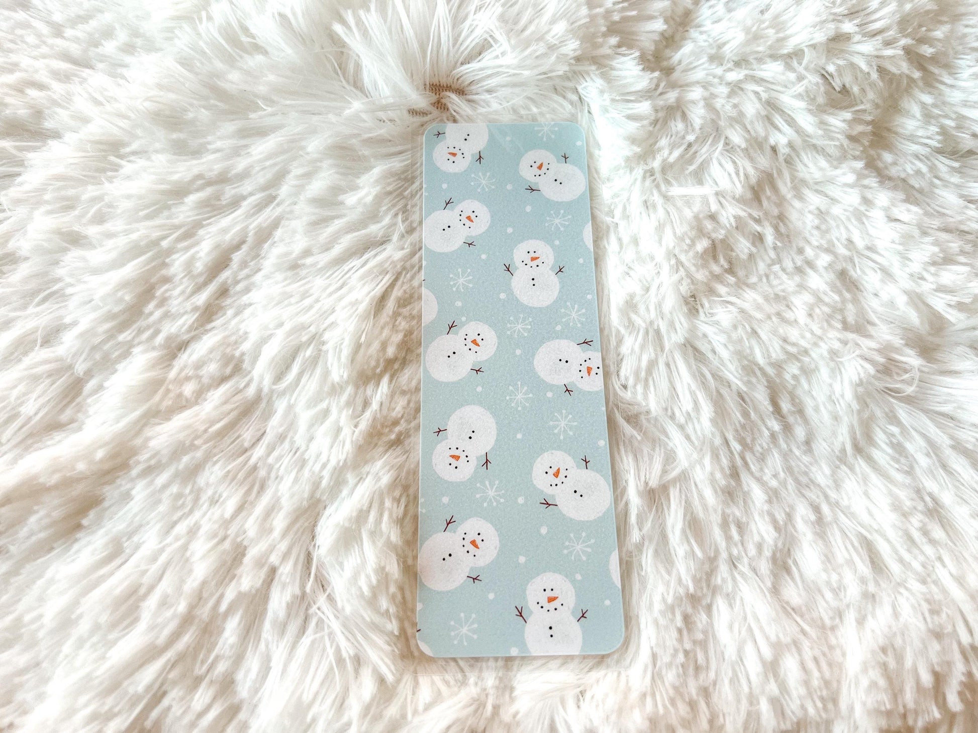 Snowmen Christmas Bookmark | Christmas Bookmark | Winter Bookmark | Gift for Reader | Snow Bookmark