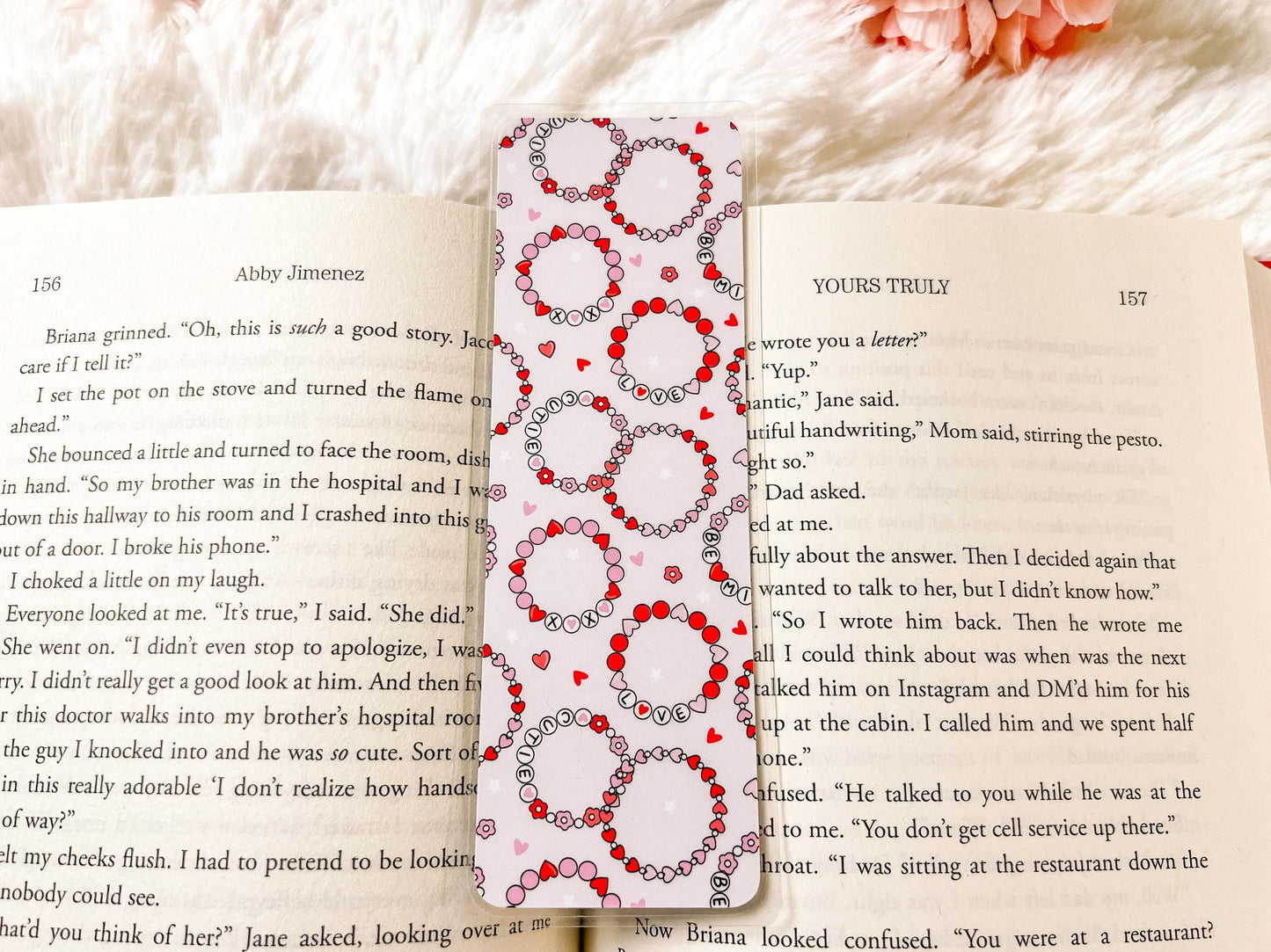Valentine's Day Hearts & Flowers Bookmark Collection | Valentine's Day Bookmark | Gift for Reader | Hearts Bookmark | Floral Bookmark